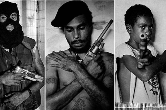 Para gangster di kota Port Moresby 