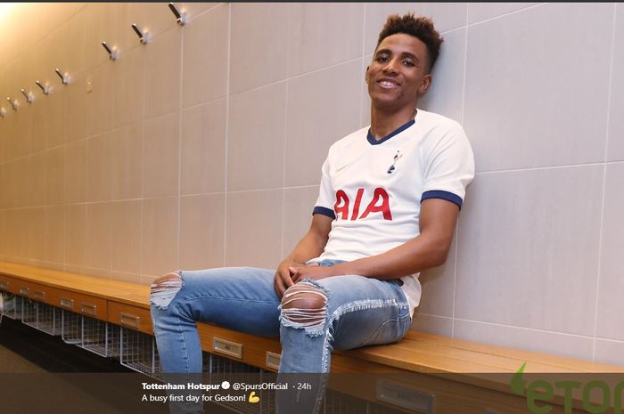 Gedson Fernandez, didatangkan Tottenham Hotspur dari Benfica.