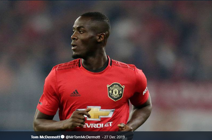 Bek milik Manchester United, Eric Bailly.