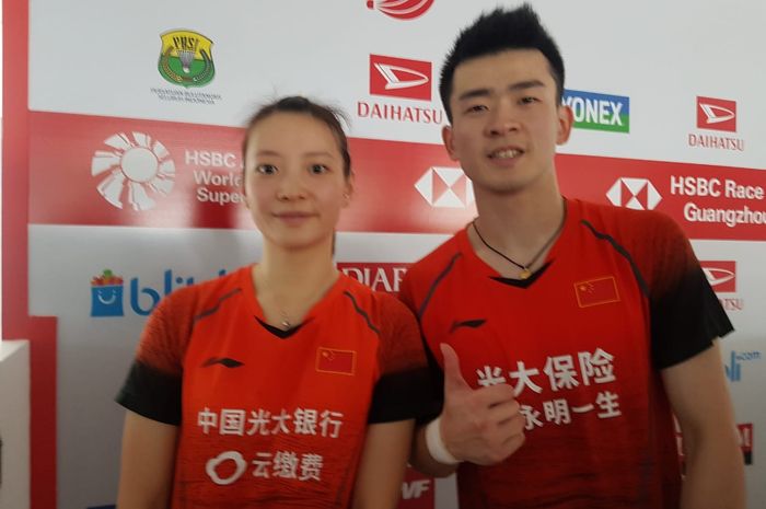 Pasangan ganda campuran China, Zheng Si Wei/Huang Ya Qiong mengaku kecewa berat dengan hasil India Open 2023