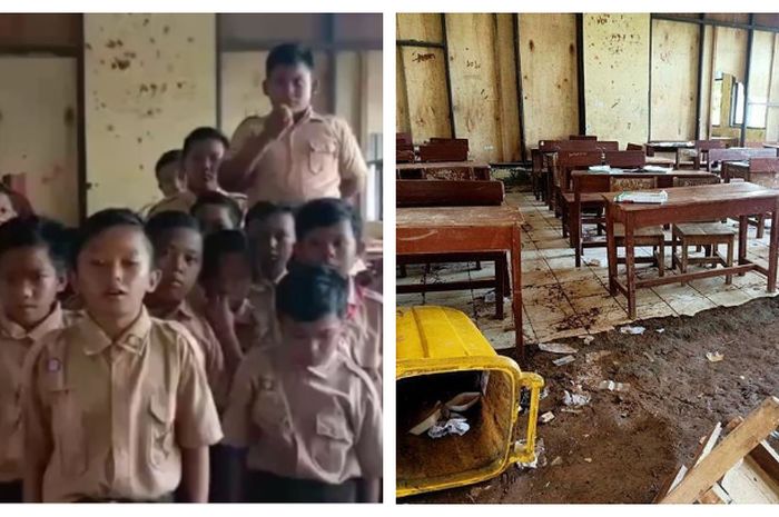 Dekat Dengan Ibu Kota Jakarta, Bangunan SDN di Bekasi Ini Hampir Roboh