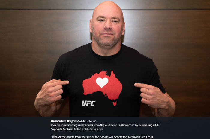 Presiden UFC, Dana White.