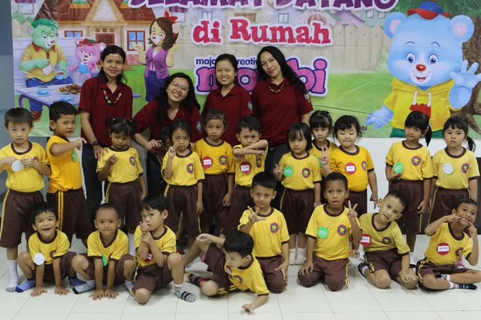 Keseruan Acara Kunjungan TK Nasional Alamanda Depok ke Rumah Mombi Bobo