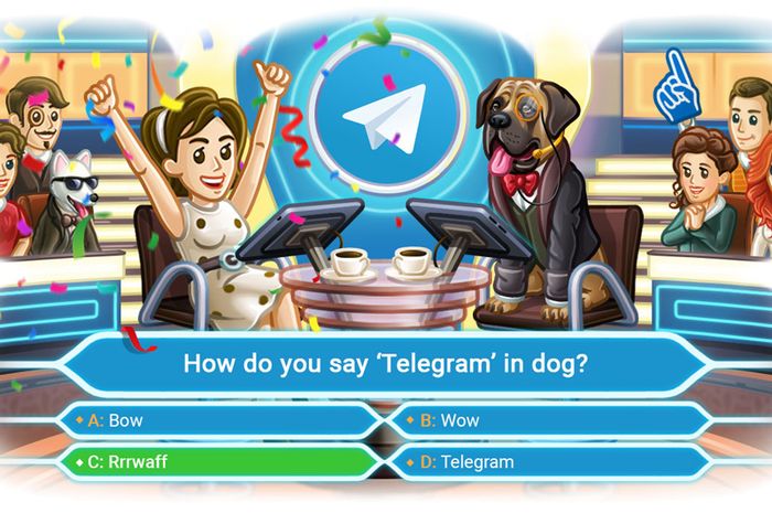 Telegram Messenger Lengkapi Fitur Polls Dengan Quiz Mode Semua
