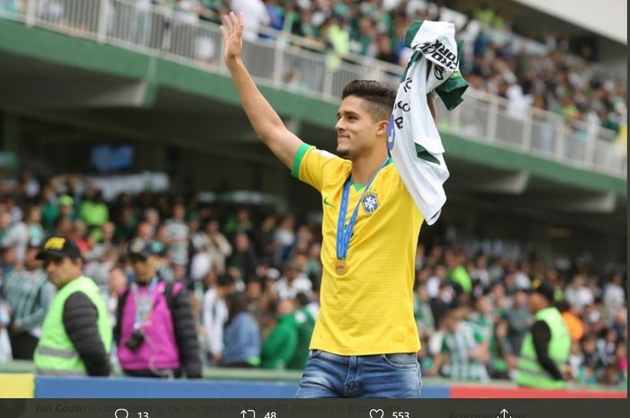 Yan Couto, bek asal Brasil juara Piala Dunia U-17 2019.