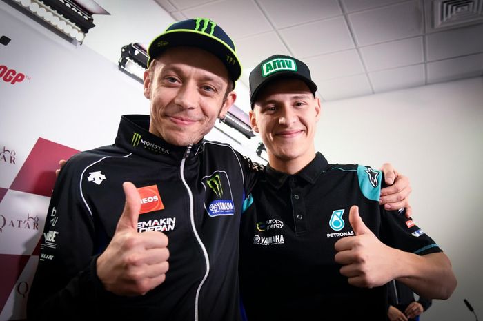 Valentino Rossi dan Fabio Quartararo