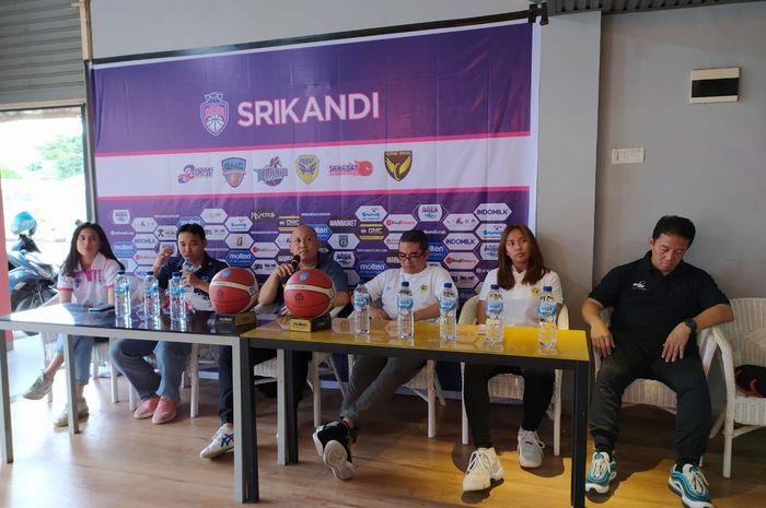 Konferensi pers Srikandi Cup 2020, Minggu (2/2/2020).