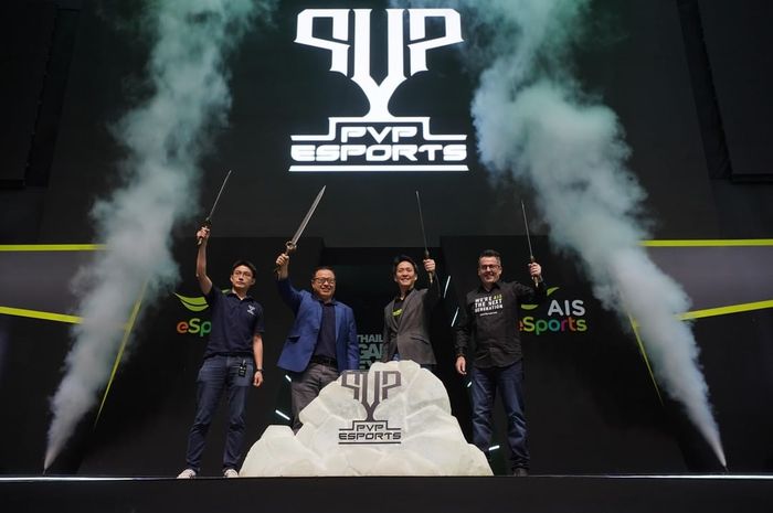 The official announcement of PVP Esports 2020 at the Thailand Game Show in Bangkok, Friday (31/1).
