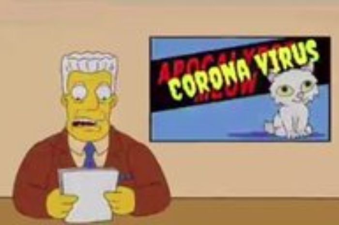Salah satu adegan di kartun The Simpsons