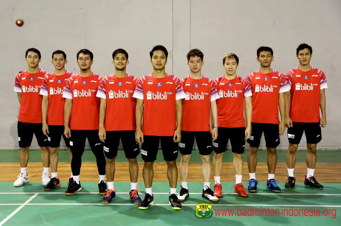 Tim bulu tangkis siap berjuang pada Kejuaraan Beregu Asia 2020.