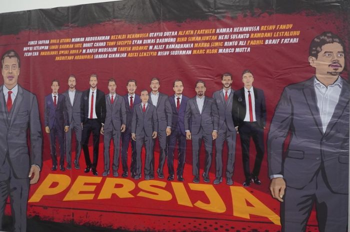 Acara &quot;Meet the Dream Team&quot; digelar Persija Jakarta di Stadion Utama Gelora Bung Karno, Jumat (7/2/2020).