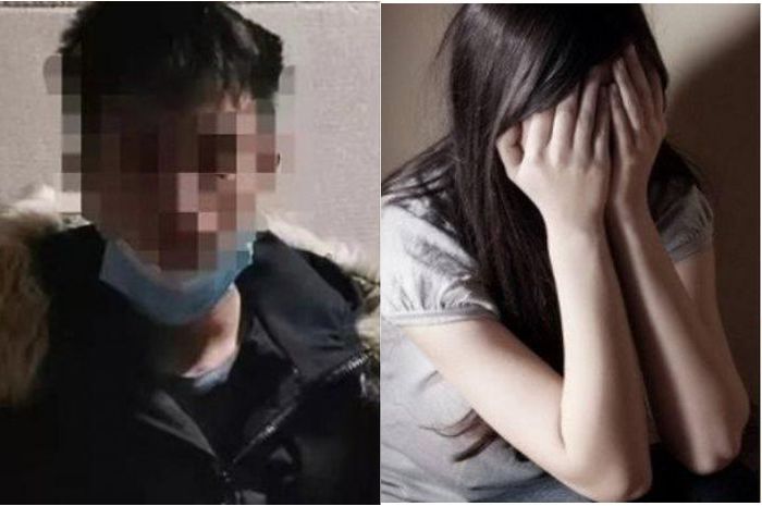 Seorang pria nekat akan memerkosa seorang gadis.
