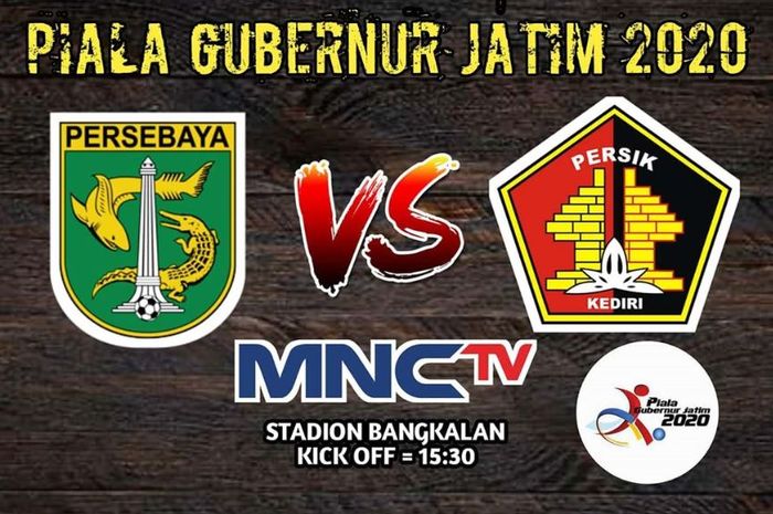 Persebaya vs Persik dalam laga pembuka Piala Gubernur Jatim 2020