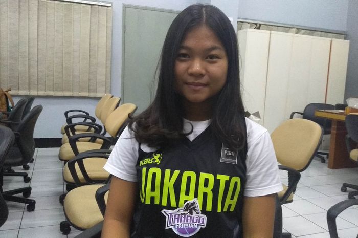 Yuliana, Kapten Tim Basket Putri Tanago Jakarta.