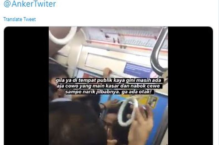 Viral Video Pria Main Kasar ke Penumpang Perempuan di KRL, Begini Kondisi Terkini Korban yang Diungkapkan Oleh Teman Korban