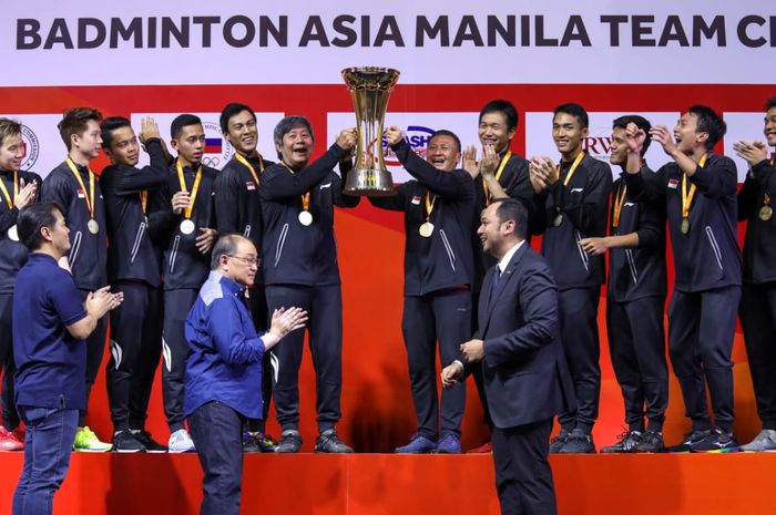 Tim bulu tangkis putra Indonesia meraih titel Kejuaraan Beregu Asia 2020 di Manila, Filipina. Tahun ini Indonesia akan berkompetisi bersama pemain-pemain muda.