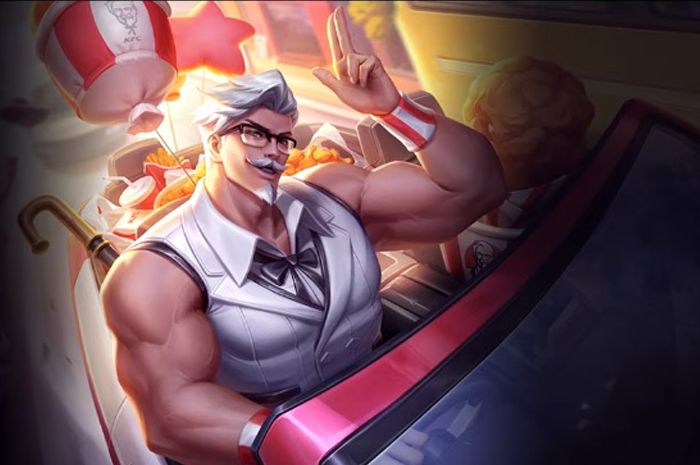 Ormarr's special skin, the result of AOV's collaboration with KFC