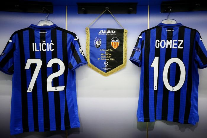 Josip Ilicic dan Papu Gomez, menjadi starter laga Atalanta vs Valencia pada leg I babak 16 besar Liga Champions, Rabu (19/2/2020) di Stadion Giuseppe Meazza.