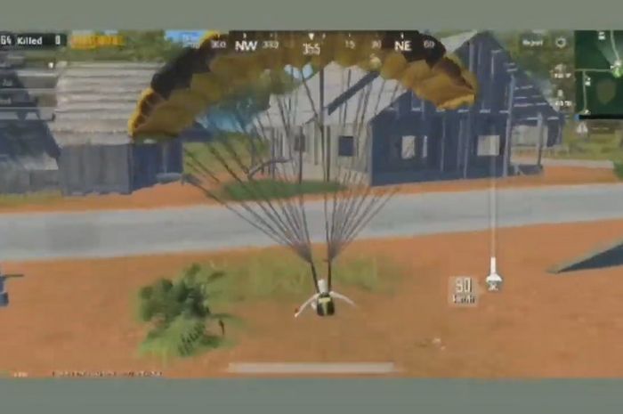 The parachute bug experienced by the Fnatic team