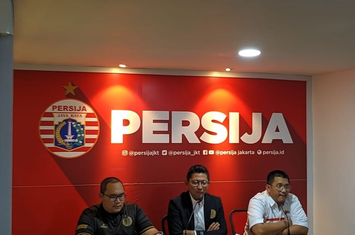 Persija Jakarta mengumumkan rencana launching tim dan uji coba kontra Geylang United, Jumat (21/2/2020).