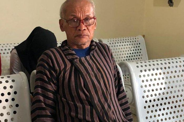 Suraji, ayah Yasinta salah satu korban susur sungai SMPN 1 Turi.