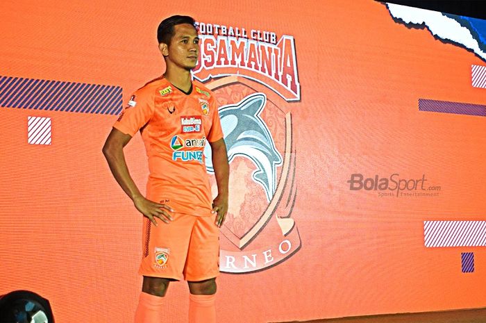 Kostum Borneo FC di Liga 1 2020.