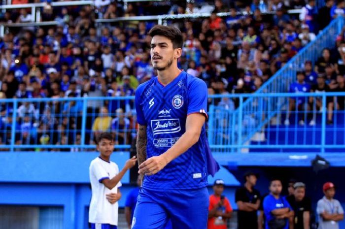 Jersey baru Arema FC untuk kompetisi musim 2020.