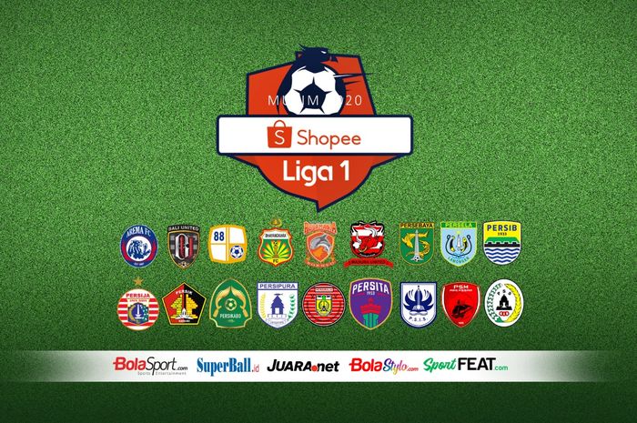 Ilustrasi berita Liga 1 2020.