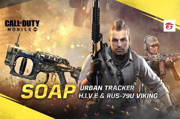 Call of Duty Mobile Presents the Legendary Character Soap