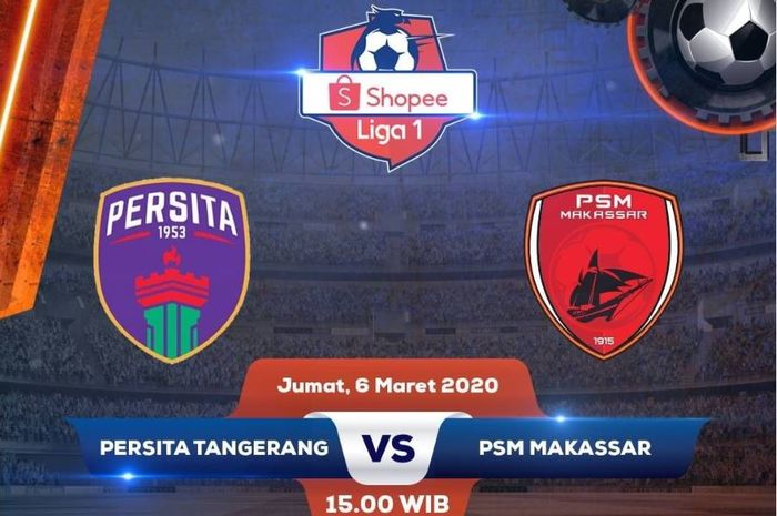 Persita Tangerang Vs PSM Makassar