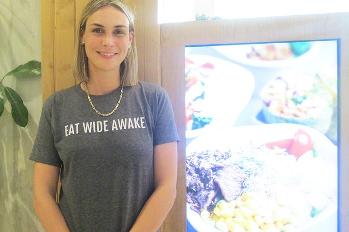 Kathrine Desbaillets-Braha, the co-owner of SaladStop!, took a time to talk with Kitchenesia about her family's business and her view of health-conscious eating.