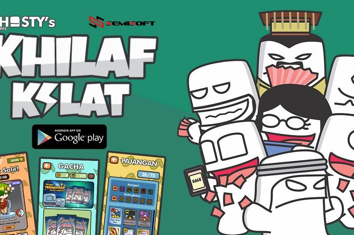 GHOSTY's Khilaf Kilat, a local game made by GHOSTY's Comics in collaboration with 