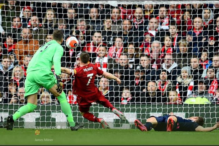 James Milner Selamatkan Liverpool Saat Berjumpa Bournemouth