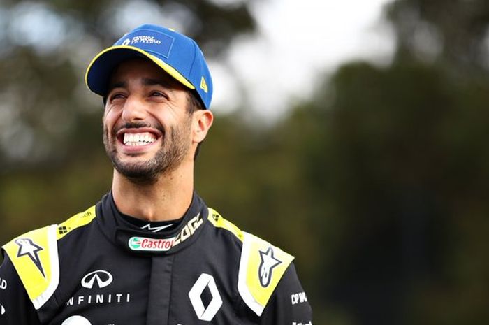 Pembalap Formula 1 asal Australia, Daniel Ricciardo.