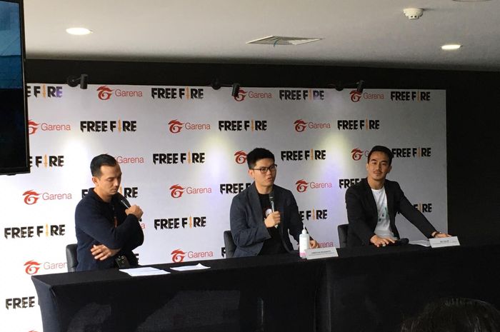 Free Fire Indonesia Masters 2020 Grand Final Press Conference event at Indoor Tennis, Senayan, Jakarta (15/3)