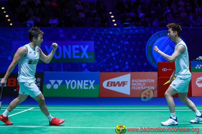 Marcus Fernaldi Gideon/Kevin Sanjaya Sukamuljo tetap bisa mengikuti All England Open 2021.