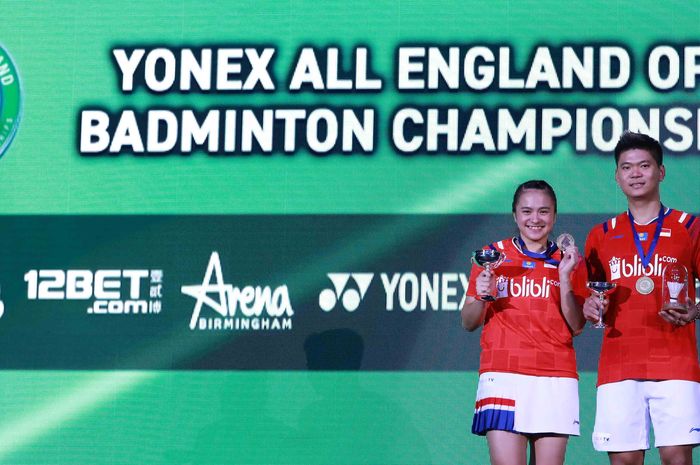 Praveen Jordan/Mealti Daeva Oktavianti juara All England Open 2020, Arena Birmingham, Inggris, Minggu (15/3/2020).