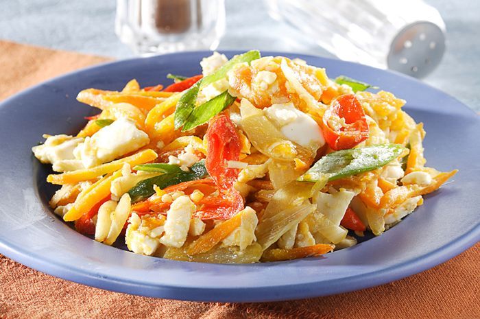 Pleasant looking Salted Scrambled Egg