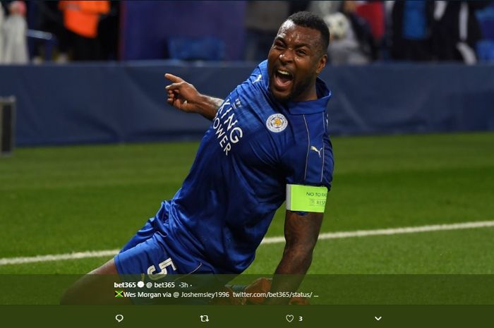 Kapten Leicester City, Wes Morgan.