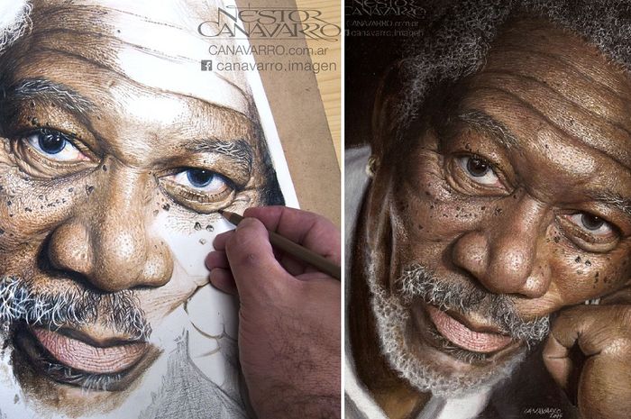 Kelihatan Nyata, Siapa Sangka 5 Lukisan Keren Ini Dibuat Hanya Bermodal