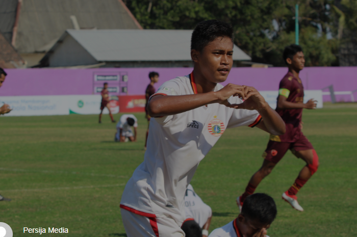 Penyerang Persija Jakarta U-18, Alfriyanto Nico Saputro.