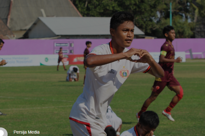 Penyerang Persija Jakarta U-18, Alfriyanto Nico Saputro.