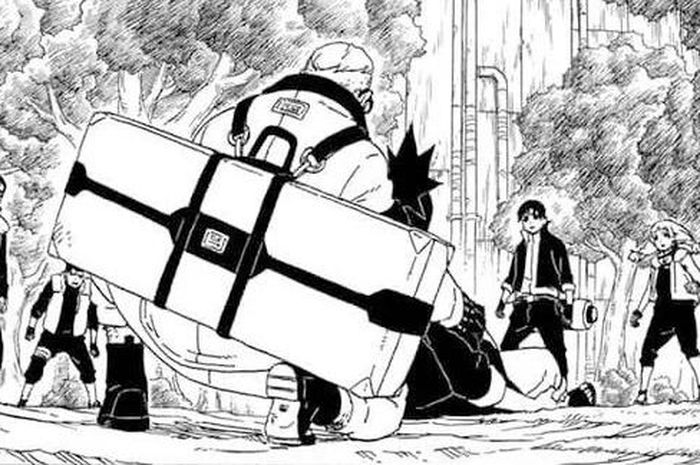 Komik Boruto Chapter 45: Apa Tujuan Amado Membelot ke Konoha? 