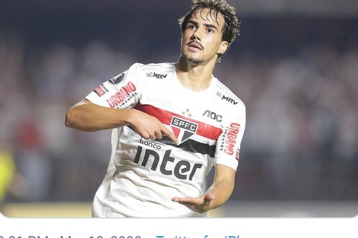 Gelandang Sao Paulo, Igor Gomes, yang dicap sebagai The New Kaka.