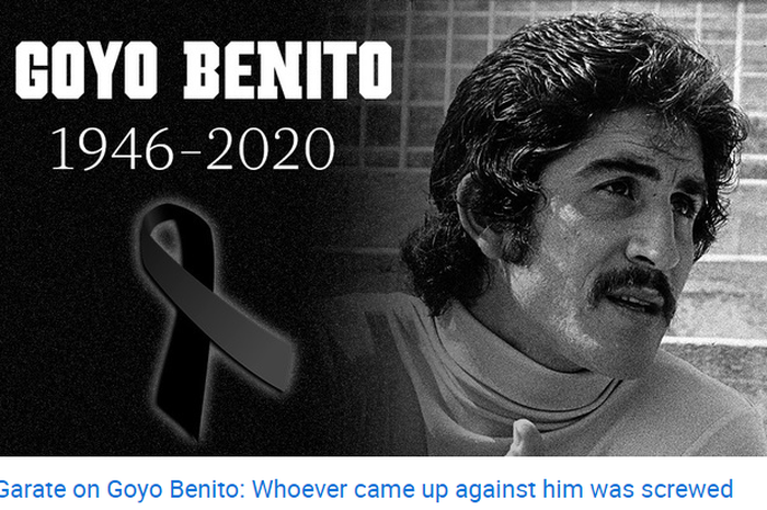 Bek tengah legendari Real Madrid, Goyo Benito, meninggal dunia pada usia 73 tahun, Kamis (2/4/2020) waktu setempat.