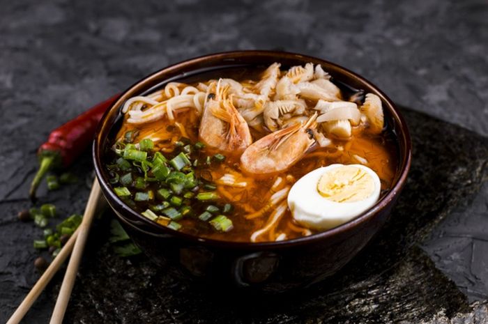 Wajib Coba Berikut Resep Mudah Ramen Jepang  Pedas  Ala 