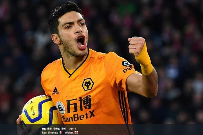 Striker Wolverhampton Wanderers, Raul Jimenez.