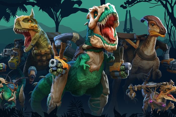 Dino Squad, Dinosaur-themed shooter game