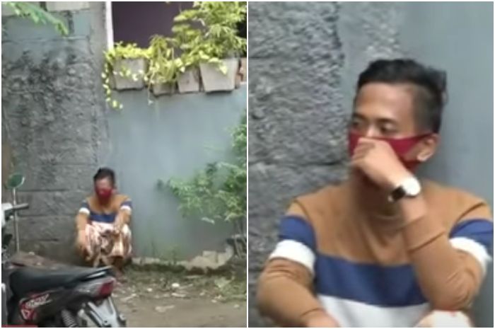Ilustrasi maling yang tertangkap di kampung lockdown