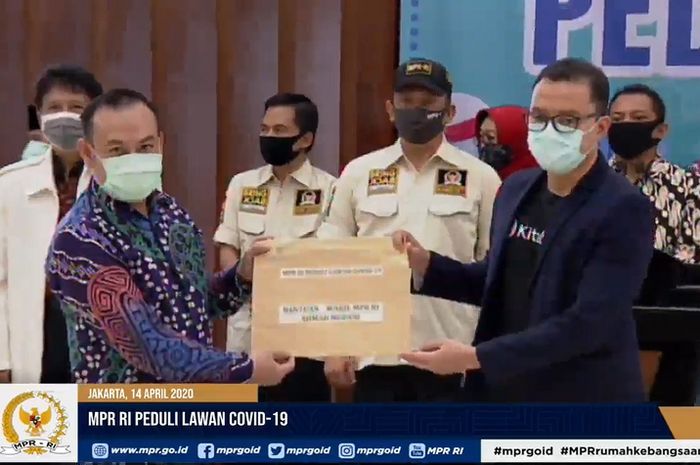 Gandeng Telkomsel, Kitabisa dan Gojek, MPR RI dan BPIP